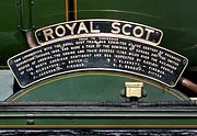 46100 Royal Scot Nameplate 6 October 2021