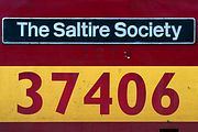 37406 The Saltire Society Nameplate 5 March 2005