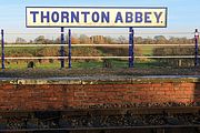 Thornton Abbey Name Board 2 December 2019