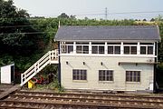 Welbeck Colliery Junction Signal Box 27 June 1992